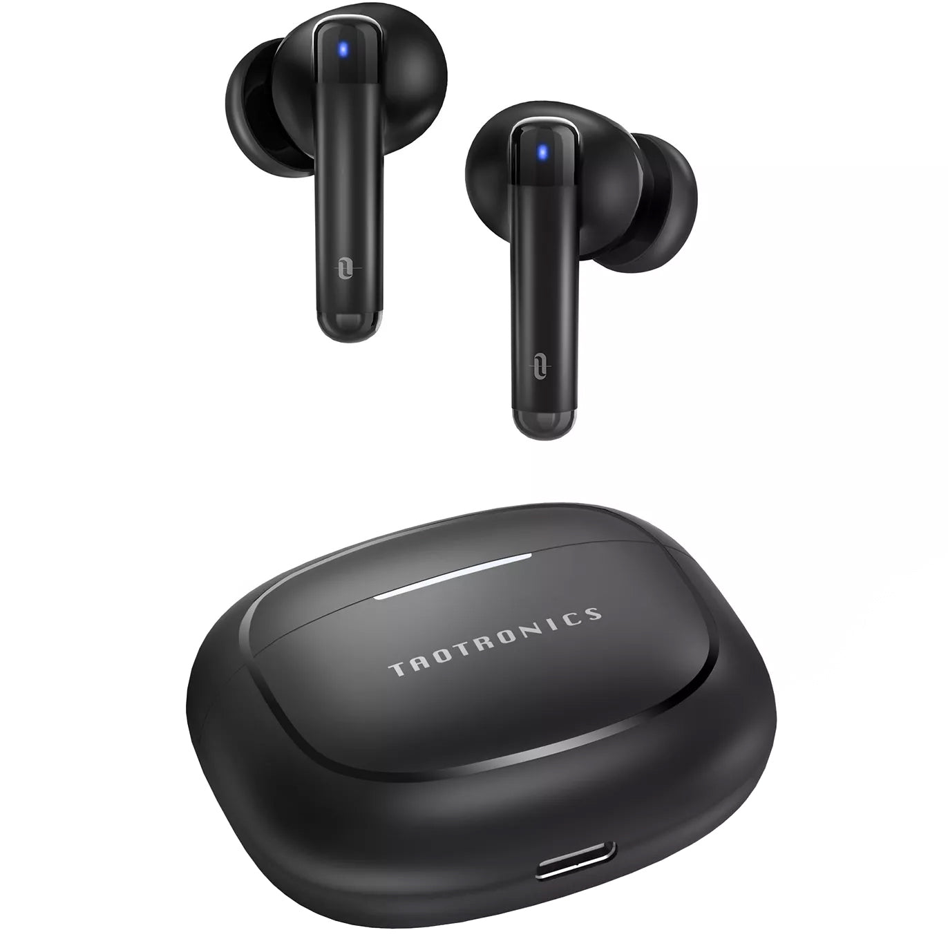 Handsfree Bluetooth TaoTronics TT-BH1120, TWS, Nero