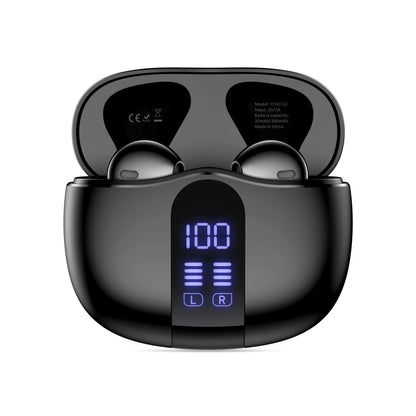 Bluetooth-Headset Tech-Protect Ultraboost Core G2, TWS, Schwarz