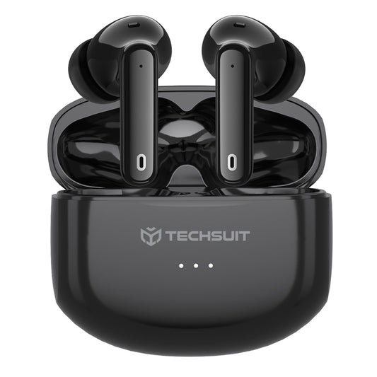 Kit mains libres Bluetooth Techsuit CW1 Audira Pro, TWS, ANC, Noir