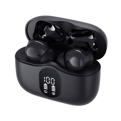 Kit mains libres Bluetooth Techsuit CW3 WaveBeat 100, TWS, ANC, Noir
