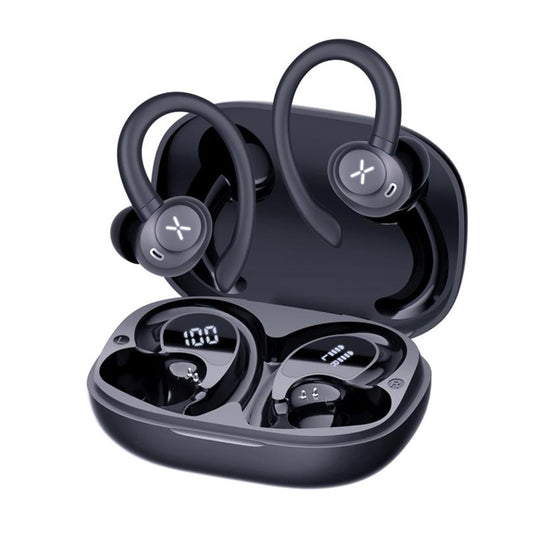 Kit mains libres Bluetooth Techsuit CW4 AirTune, TWS, Noir