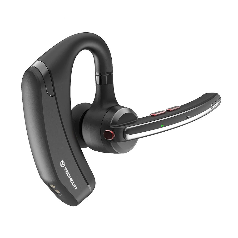 Bluetooth-Headset Techsuit SoundForce Pro G10 Call Center, A2DP, Schwarz