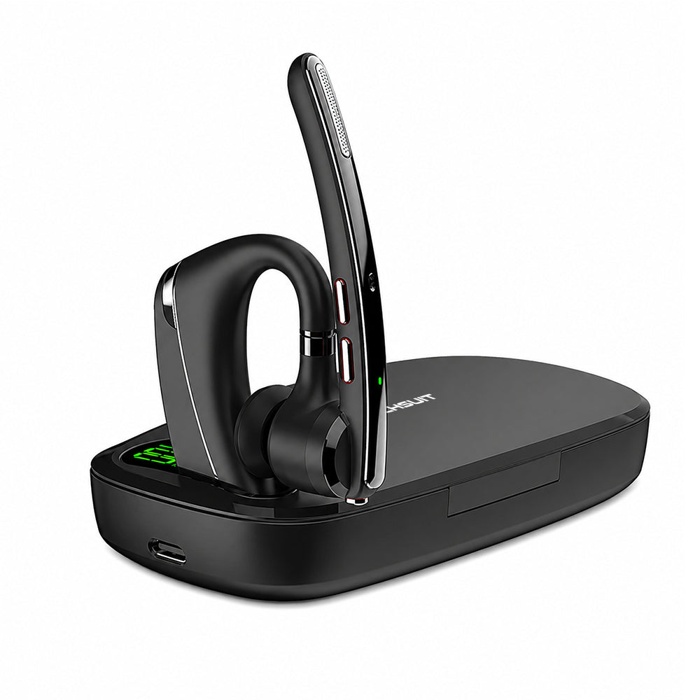 Bluetooth-Headset Techsuit SoundForce Pro G10 Call Center, A2DP, Schwarz