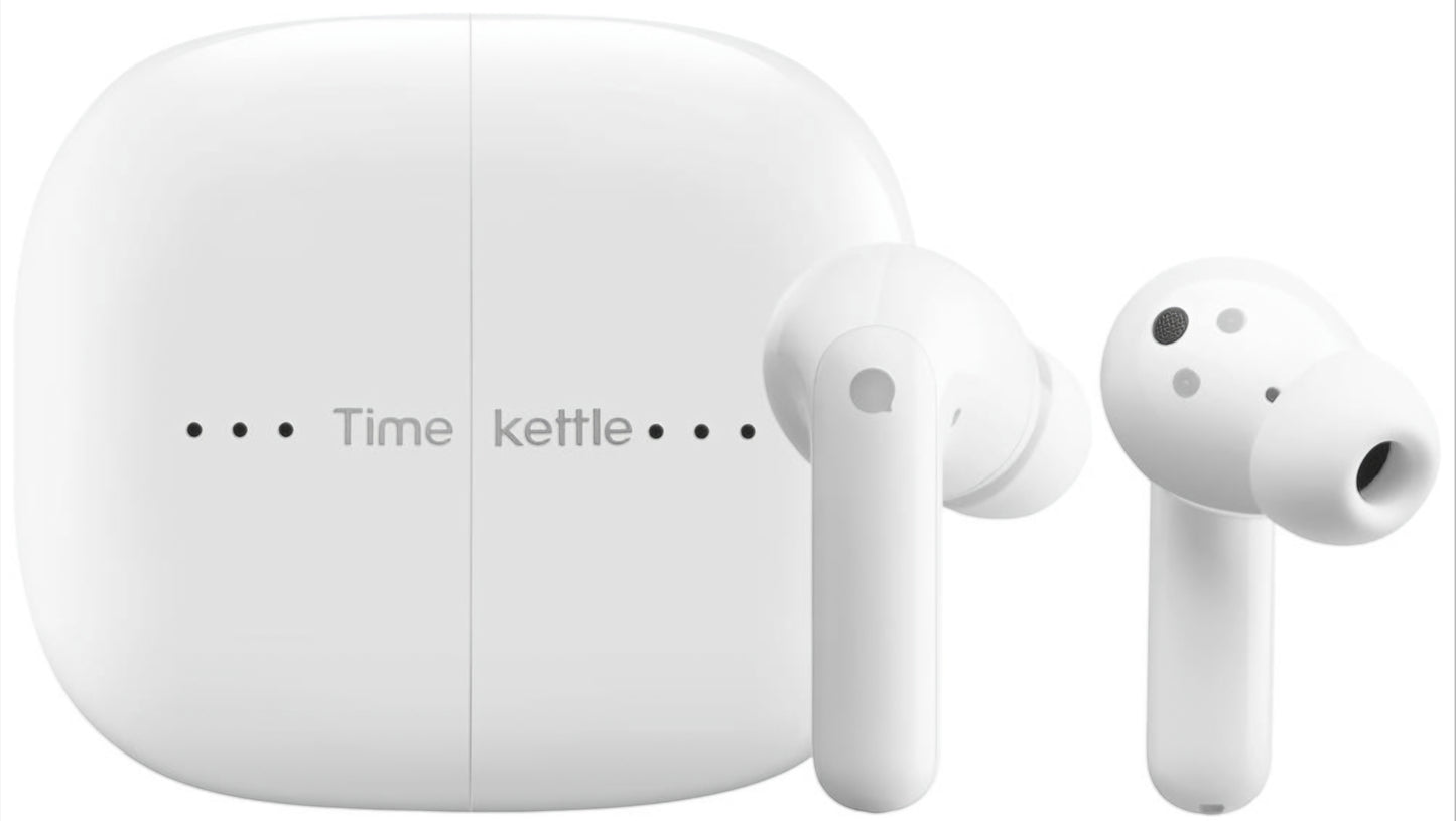 Casque Bluetooth mains libres Timekettle M3 Traducteur, TWS, ANC, Blanc