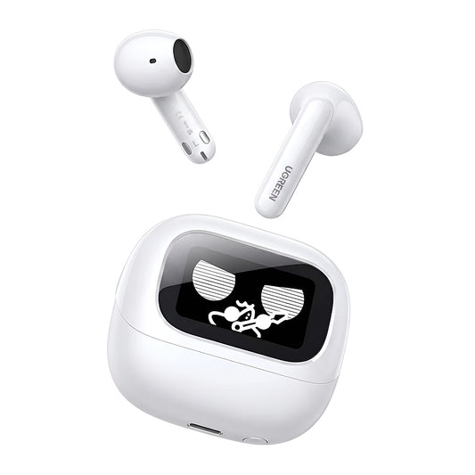 Auricolari Bluetooth UGREEN HiTune H6 Magic WS216 (65386), TWS, ANC, MultiPoint, Bianco