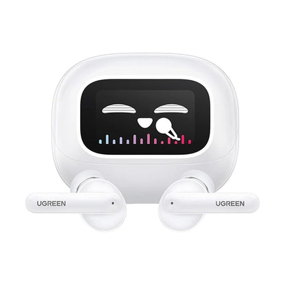 Auricolare Bluetooth UGREEN HiTune T6 Magic WS211, TWS, ANC, MultiPoint, Bianco