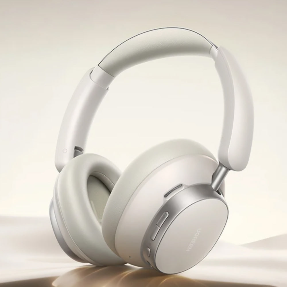 Handsfree Bluetooth UGREEN Studio Pro HP206, A2DP, ANC, Bianco