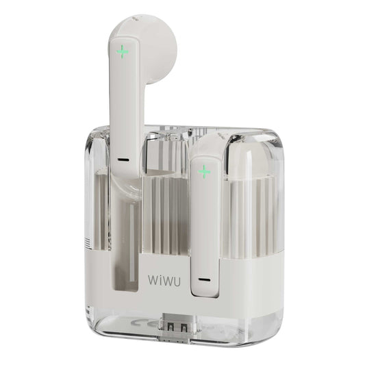 Bluetooth-Freisprecheinrichtung WiWu T21, TWS, Weiß 