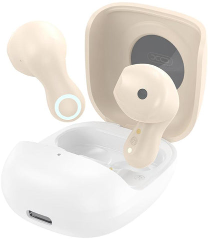 Écouteurs Bluetooth XO Design G28, TWS, Beige
