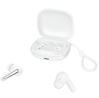Casque Bluetooth XO Design G53, TWS, ANC, Blanc