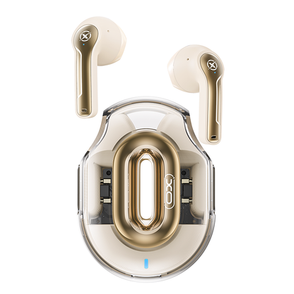Auricolare Bluetooth XO Design X43, TWS, Beige