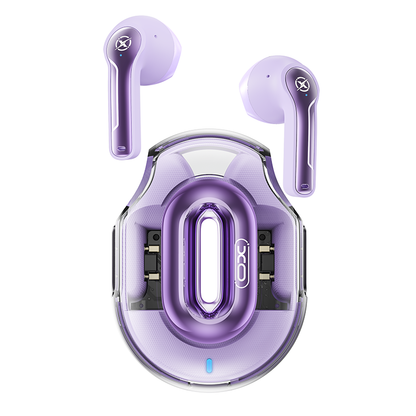 Auricolare Bluetooth XO Design X43, TWS, Viola
