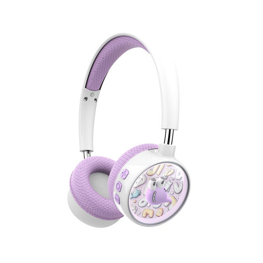 Handsfree Bluetooth XO Design BE57 Cartoon Kids, A2DP, Mauve