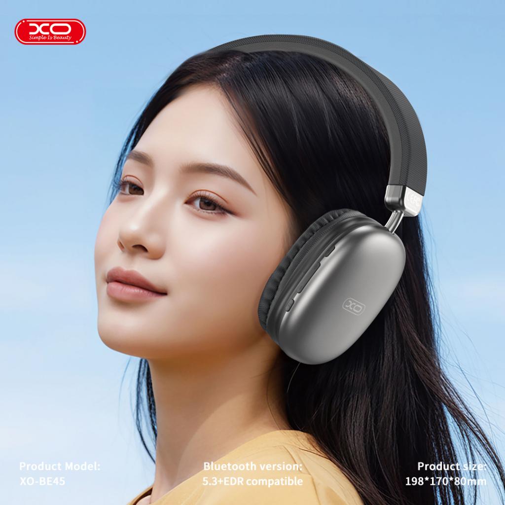 Auricolare Bluetooth XO Design BE45, A2DP, Nero