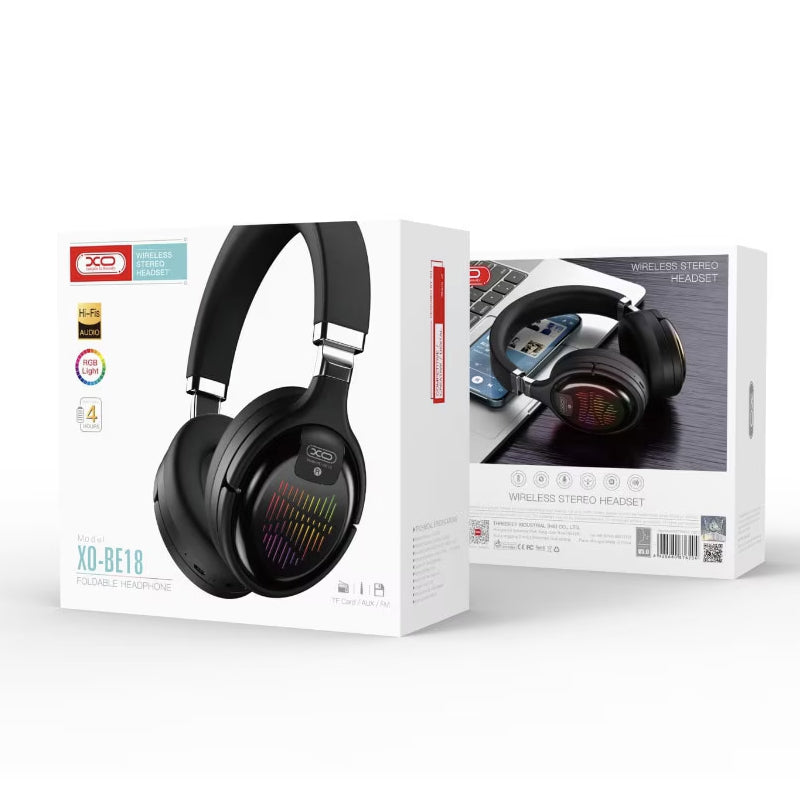 Kit mains libres Bluetooth XO Design BE18 Glare, A2DP, Noir