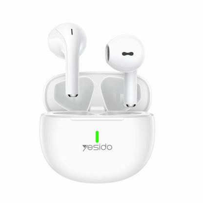 Kit mains libres Bluetooth Yesido TWS18, TWS, Blanc
