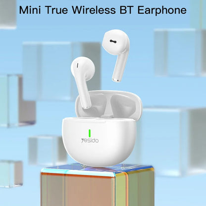 Kit mains libres Bluetooth Yesido TWS18, TWS, Blanc