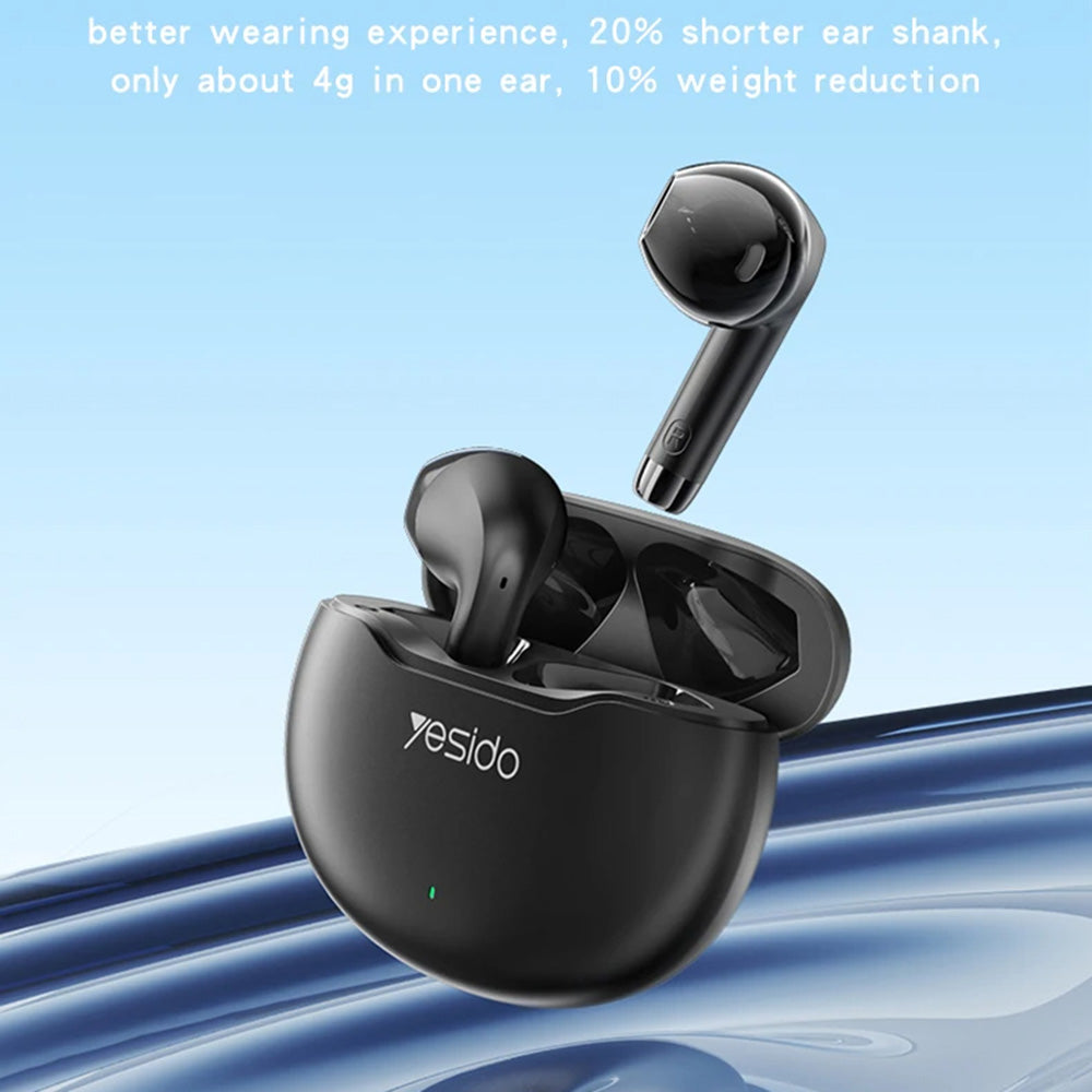 Kit mains libres Bluetooth Yesido TWS21, TWS, Noir