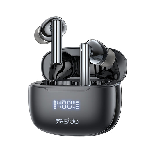 Handsfree Bluetooth Yesido TWS23, TWS, ANC, Schwarz