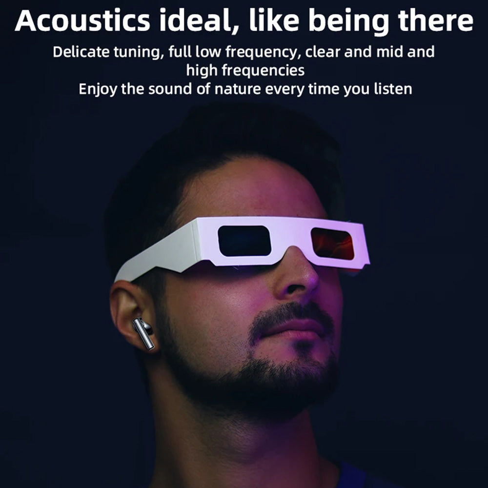 Handsfree Bluetooth Yesido TWS23, TWS, ANC, Schwarz