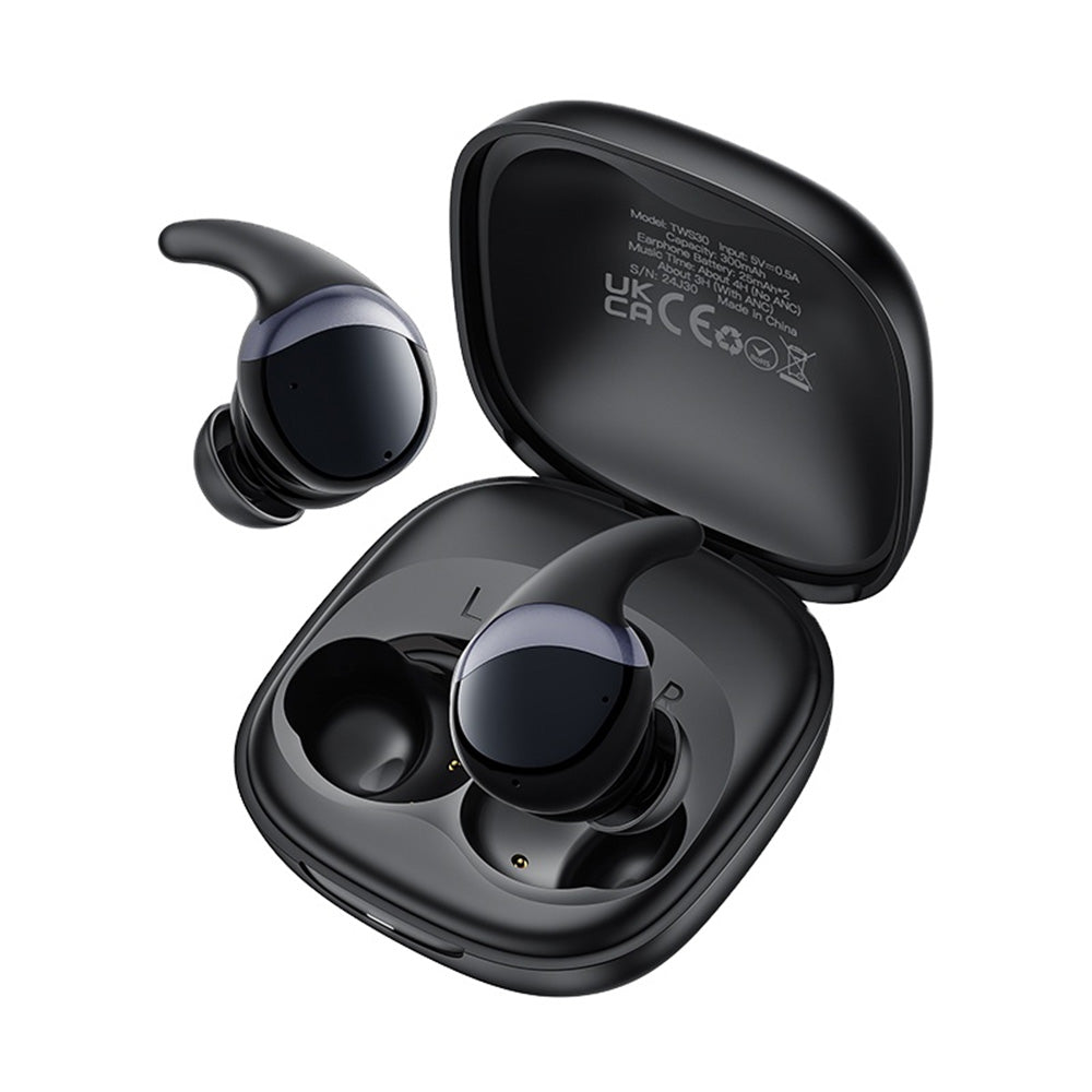 Handsfree Bluetooth Yesido TWS30, TWS, ANC, Schwarz