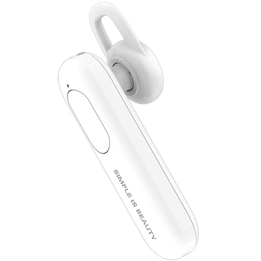 Auricolare Bluetooth XO Design BE4, MultiPoint, A2DP, Bianco