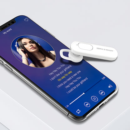 Kit mains libres Bluetooth XO Design BE4, MultiPoint, A2DP, Blanc