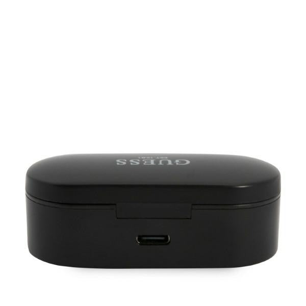 Handsfree Bluetooth Guess Classic Logo, TWS, Schwarz