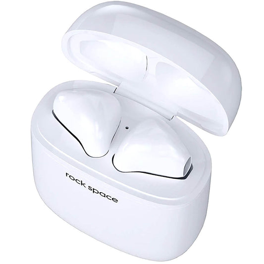 Auricolare Bluetooth Rock Space EB100, TWS, Bianco