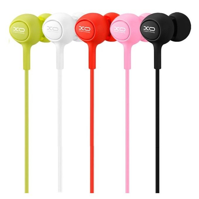 Handsfree 3.5mm XO Design S-6 Candy, Weiß