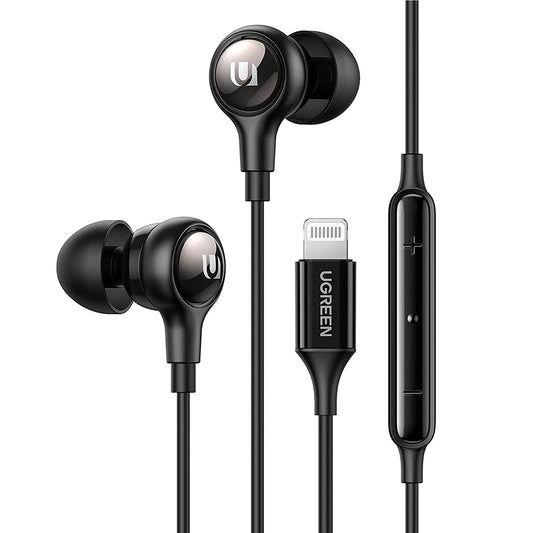 Handsfree Lightning UGREEN 30631, Noir