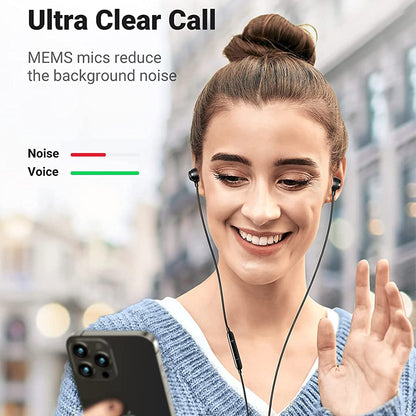 Handsfree Lightning UGREEN 30631, Noir