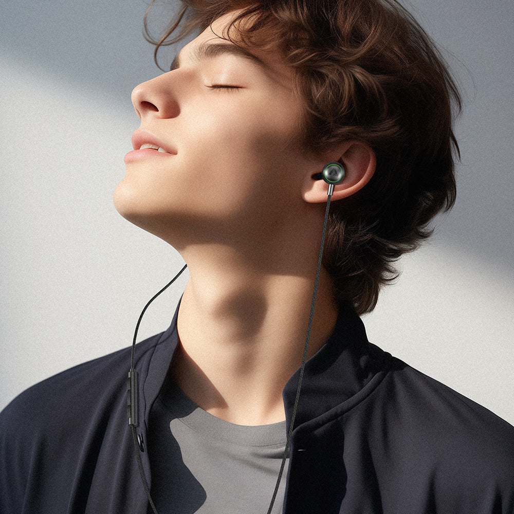 Kit mains libres USB-C Acefast L5, 1.2m, Noir