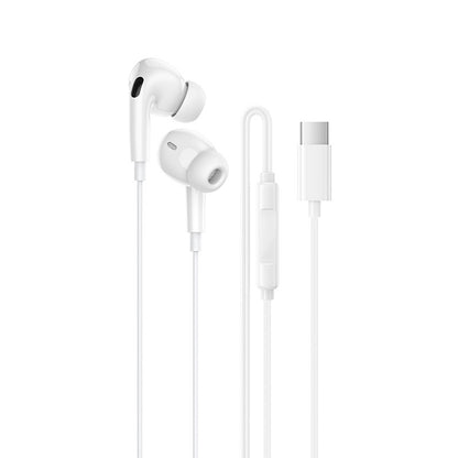 Auricolari USB-C Borofone BM100 Pro Fuente, Bianco