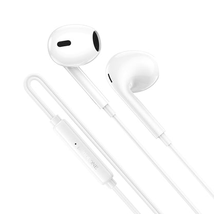 Casque mains libres USB-C Borofone BM100 Max Fuente, Blanc