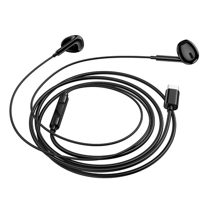Auricolari USB-C Borofone BM100 Max Fuente, Nero