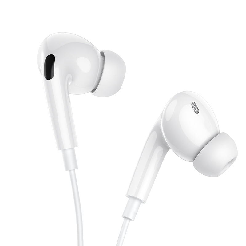 Auricolari USB-C Borofone BM100 Pro Fuente, Bianco