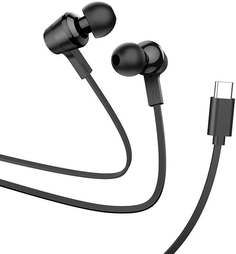 Handsfree USB-C HOCO M86, Black