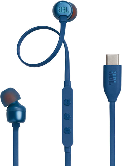Handsfree USB-C JBL Tune 310C, Blau JBLT310CBLU
