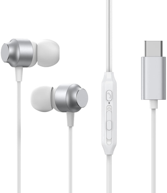 Auricolare USB-C Joyroom JR-EC06, Argento