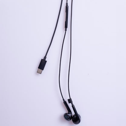 Kit mains libres USB-C MaXlife MXEP-04, Noir