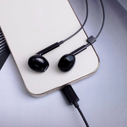 Kit mains libres USB-C MaXlife MXEP-04, Noir