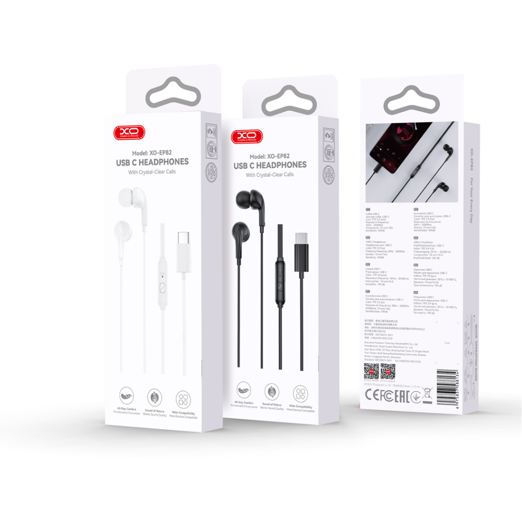 USB-C Freisprecheinrichtung XO Design EP82, Weiß