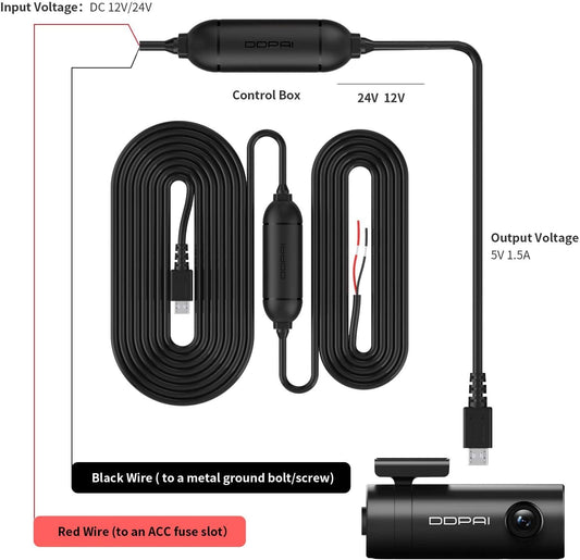Hardwire DDPAI per Camera Mini Pro