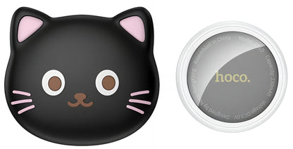 HOCO SmartTag E91D Cat für iOS-Serien, Schwarz