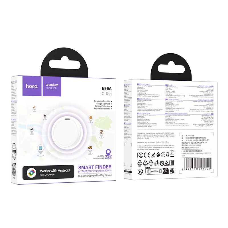 HOCO SmartTag E96A für Android-Serie, Weiß