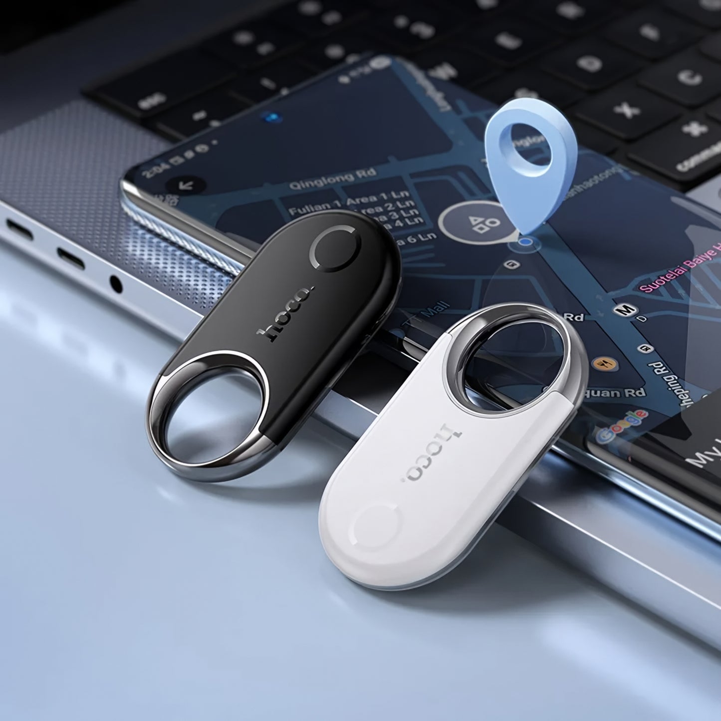 HOCO SmartTag E98A pour la série Android, Noir