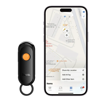 HOCO SmartTag E99 Flash pour iOS Series, Noir