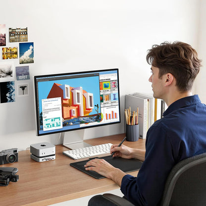 Multifunktionaler UGREEN CM841A (95094) Hub für Apple Mac Mini M4 / Pro, 10in1, Grau