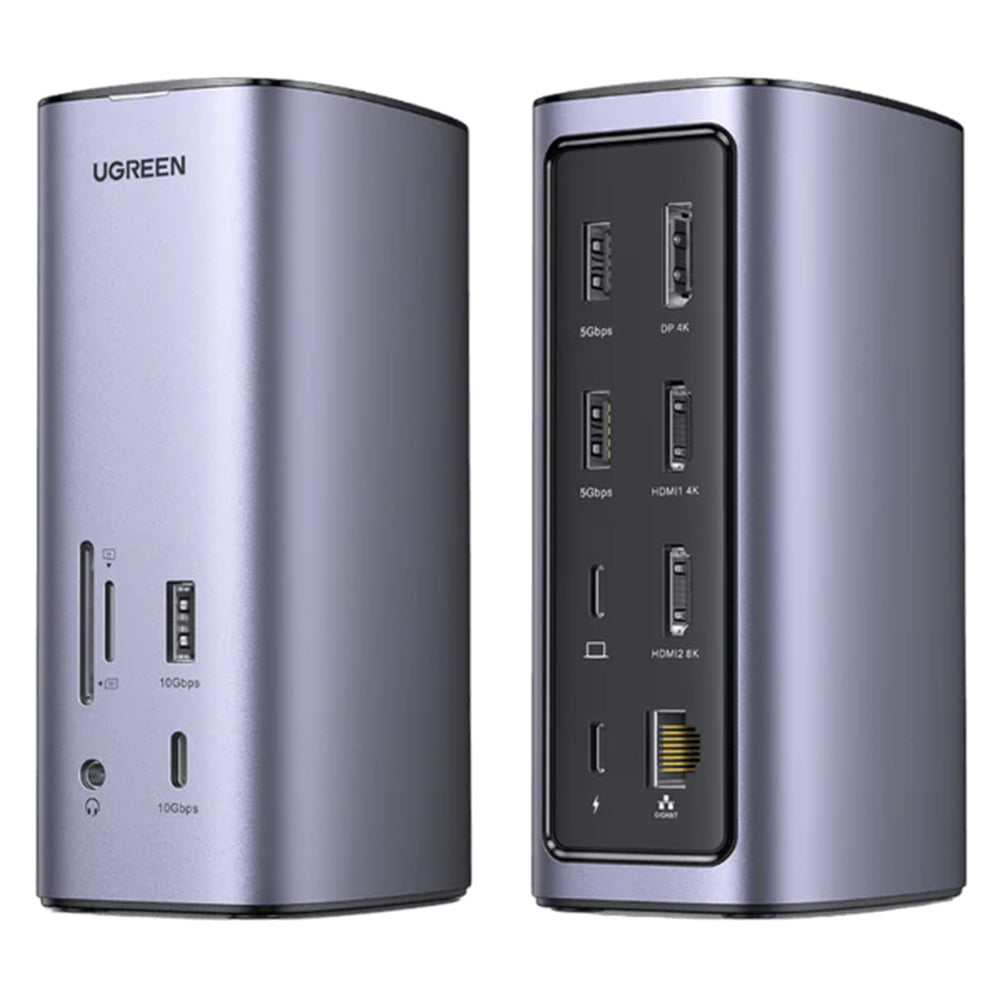 Hub Multifunzionale UGREEN Pro CM555, 13in1, Grigio